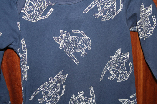 Hoot Kid Blue Fox All in One – Size 3-6