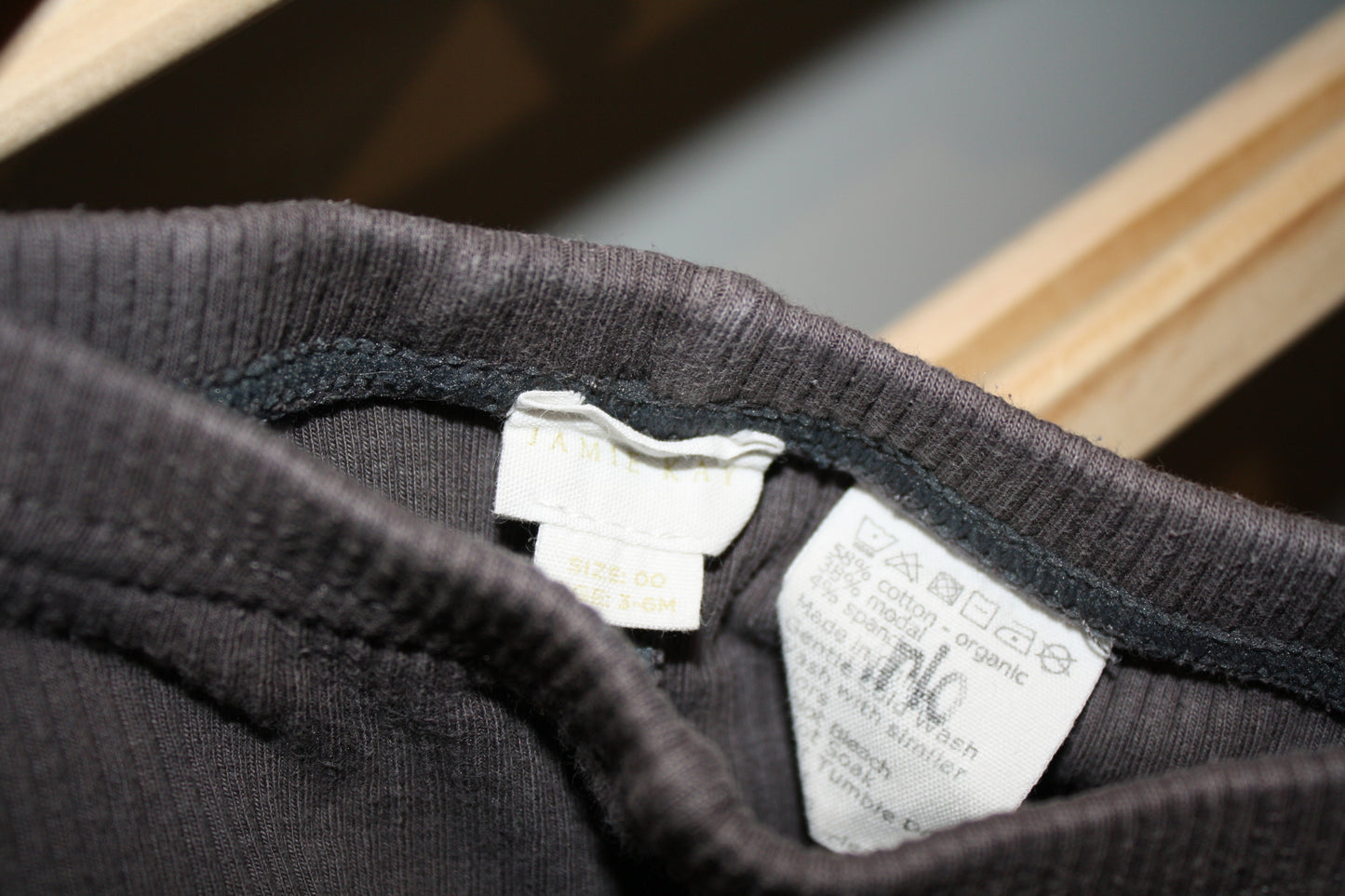 Jamie Kay Brown Ribbed Leggings - Size 3 - 6