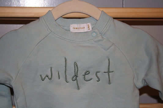 Jamie Kay Wildest Blue/Green Jumper - Size 3- 6