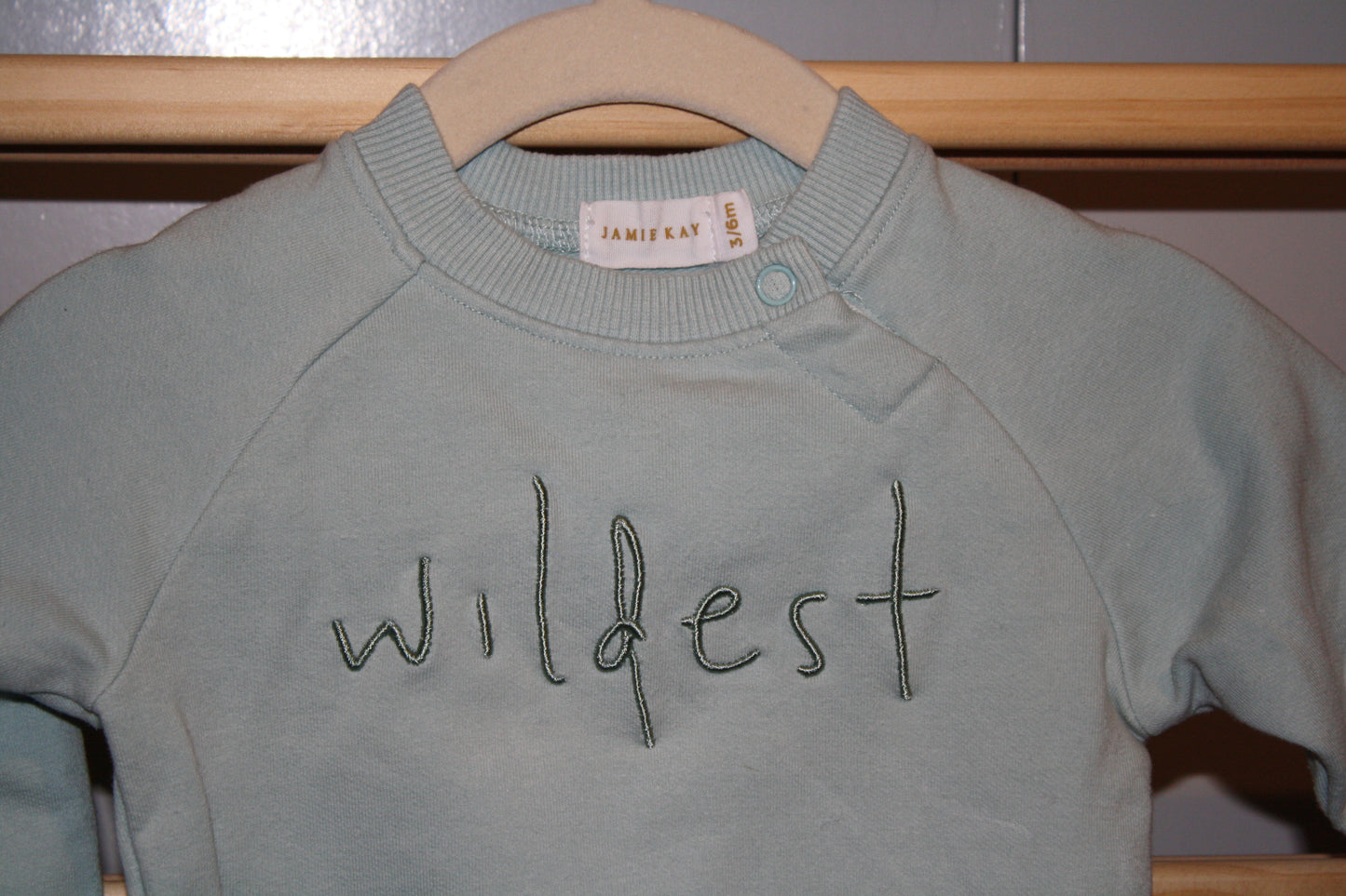 Jamie Kay Wildest Blue/Green Jumper - Size 3- 6