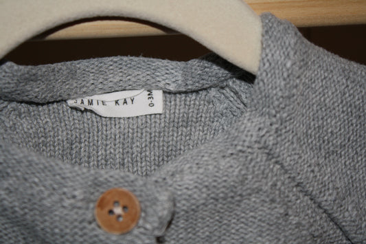 Jamie Kay Grey Cardigan - Size 0-3
