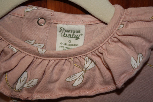 Nature Baby Dragonfly Bodysuit – Size 6–12m