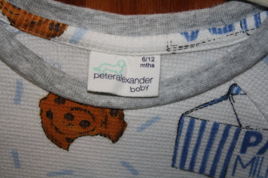 Peter Alexander Milk & Cookies Jumpsuit – Size 6–12m