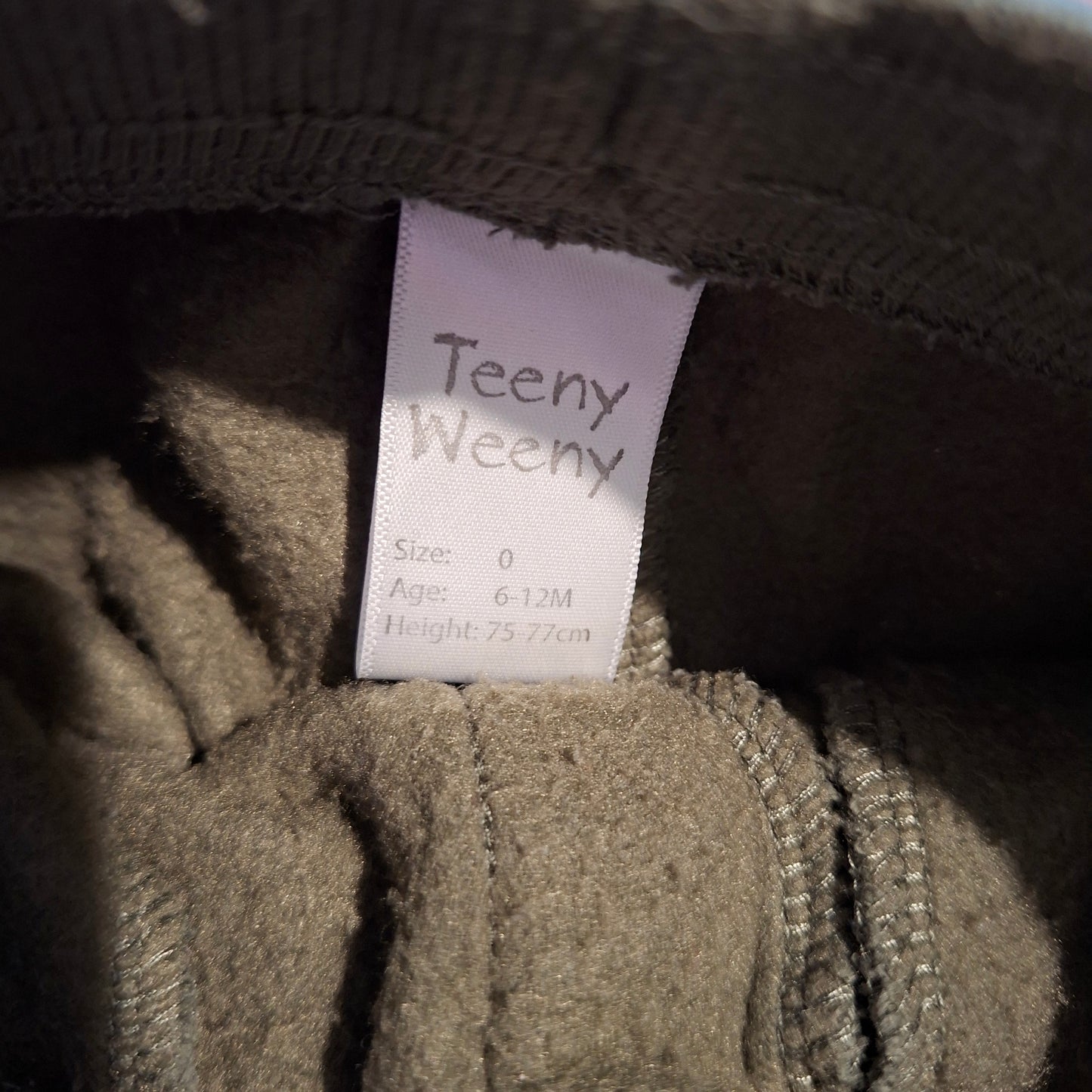 Teeny Weeny Green with Stars Trackpants - 6-12m