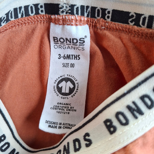Bonds Orange Pants - Size 3 - 6