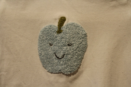 Seed Blue Apple Short Sleeve Bodysuit β Size 0β3