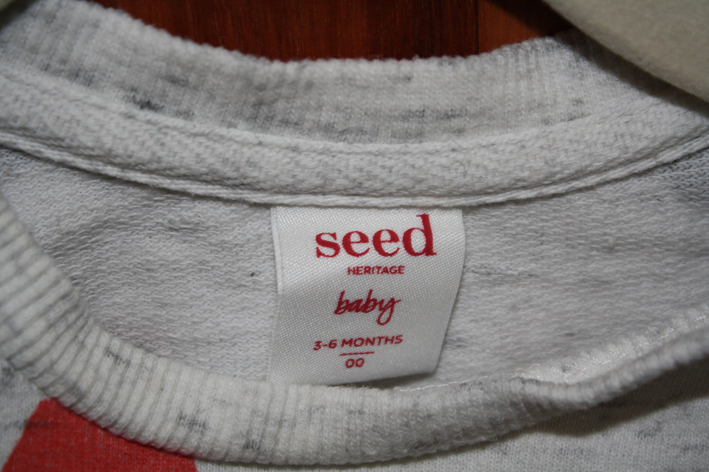 Seed Red Track Suit Set – Size 3–6m