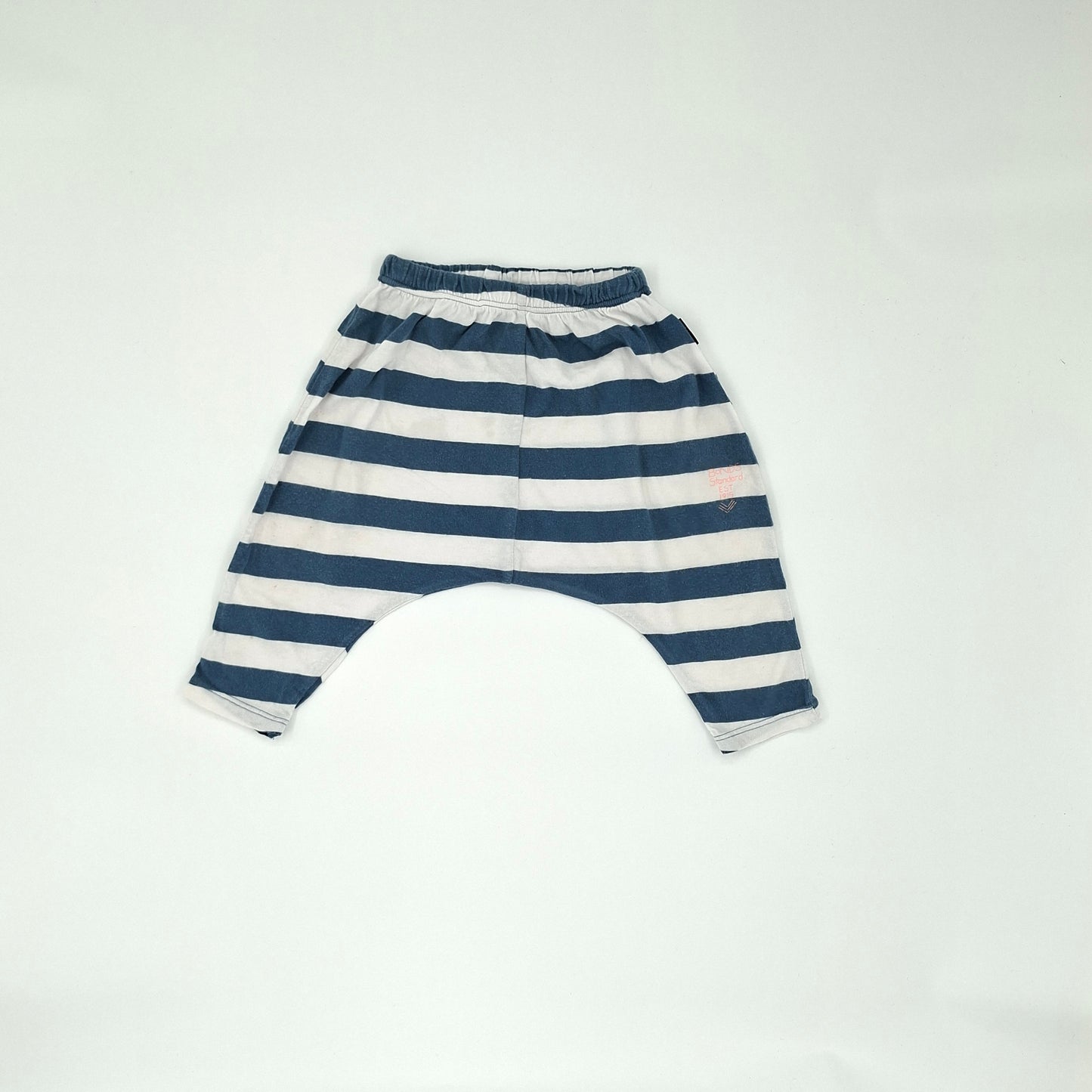 Bonds Blue Stripe Harem Pants  - Size 3 - 6