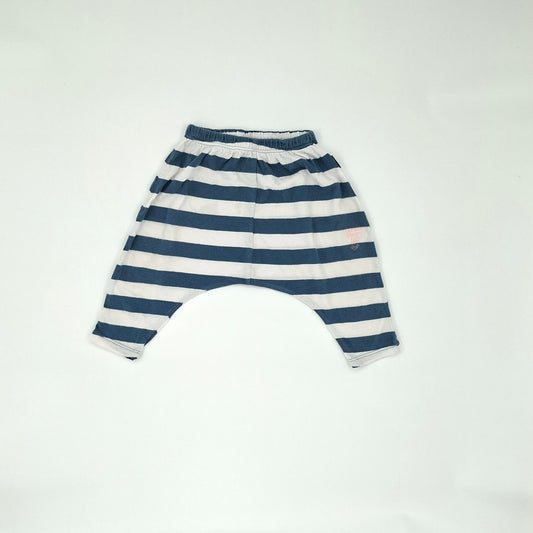 Bonds Blue Stripe Harem Pants  - Size 3 - 6