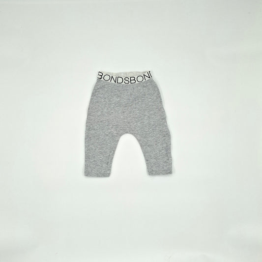 Bonds Grey Leggings  - Size 0-3