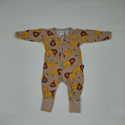 Bonds Wondersuit Lion Print – Size 0–3