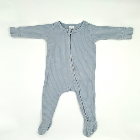 Cotton On Baby Light Blue All-In-One - Size 3-6