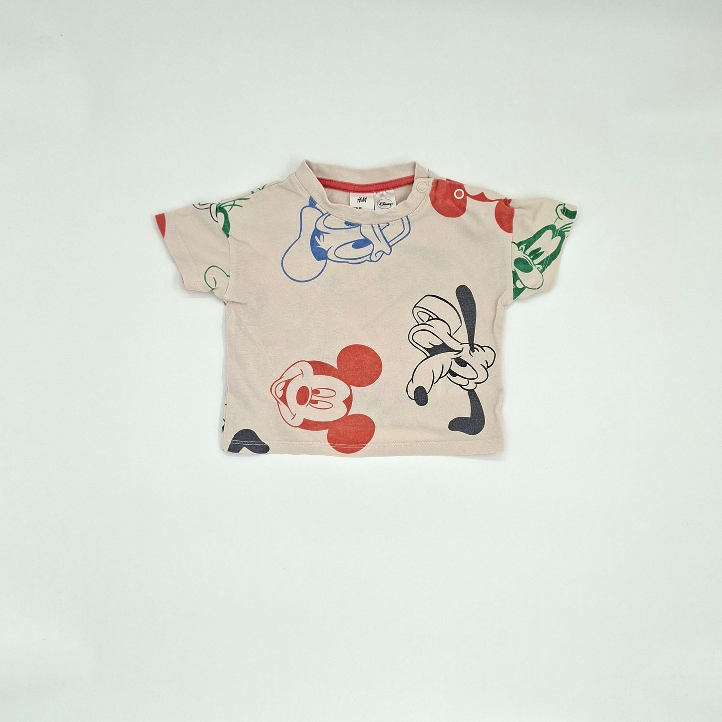H&M Goofy/Mickey/Disney Print T-Shirt - Size 0-3