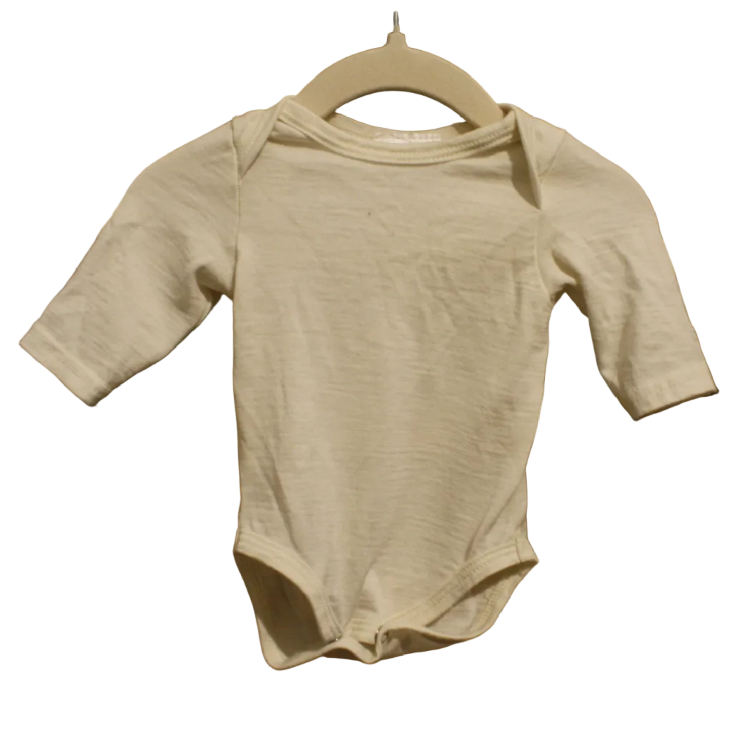 Thermerino White Merino Bodysuit - Size 0 -3