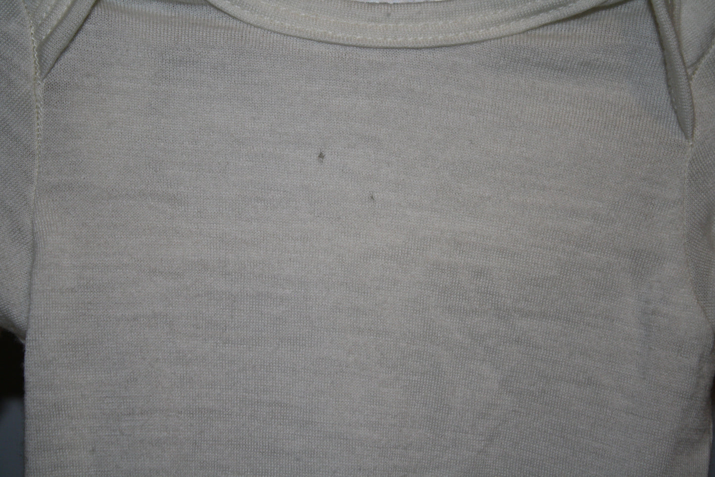 Thermerino White Merino Bodysuit - Size 0 -3