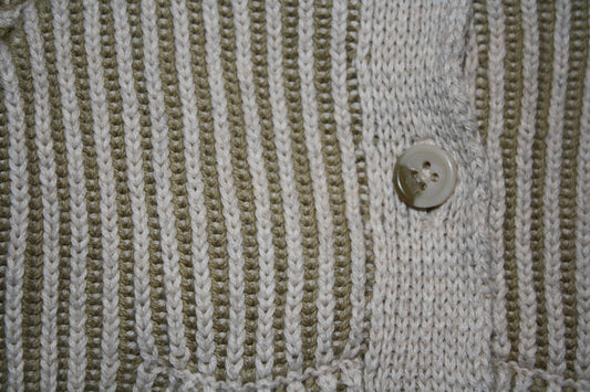 Jamie Kay Bear Knit Jumper Pistachio  - Size 3 - 6