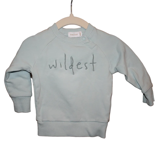 Jamie Kay Wildest Blue/Green Jumper -  Size 3- 6