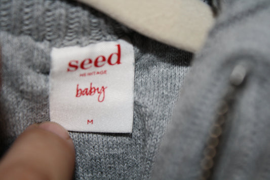 Seed Grey Vest  - Size 3 - 6