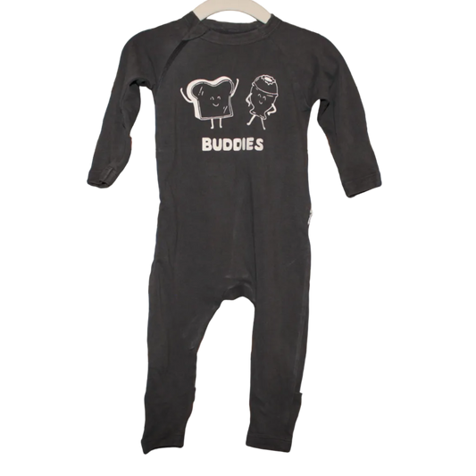Bonds Grey Buddies Suit  - Size 3 - 6
