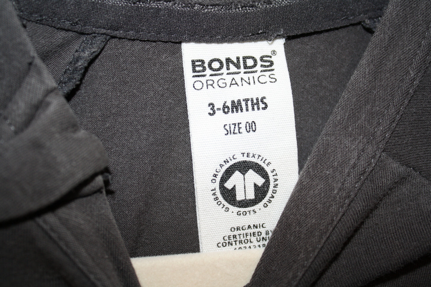 Bonds Grey Buddies Suit  - Size 3 - 6