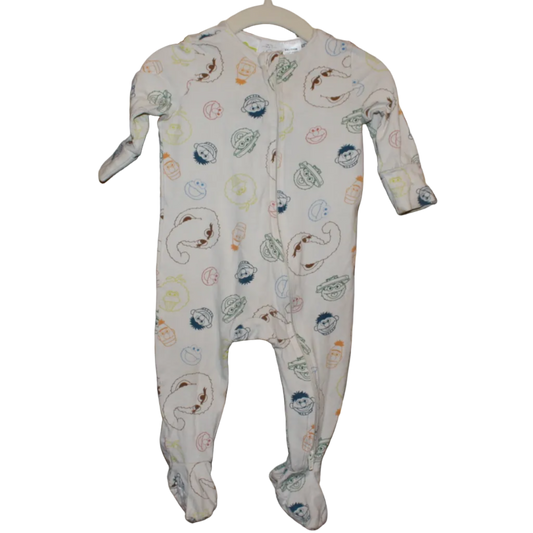 Cotton On Baby Sesame Street All-in-One  - Size 3 - 6