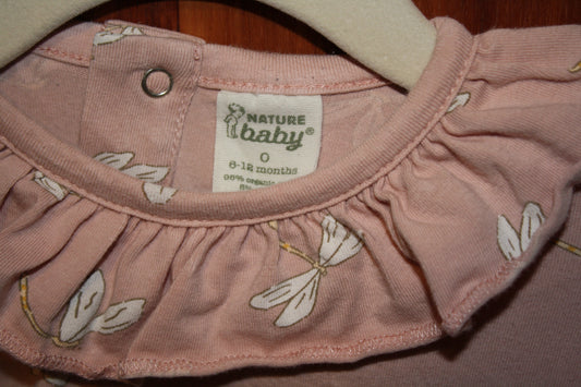 Nature Baby Dragonfly Bodysuit – Size 6–12m