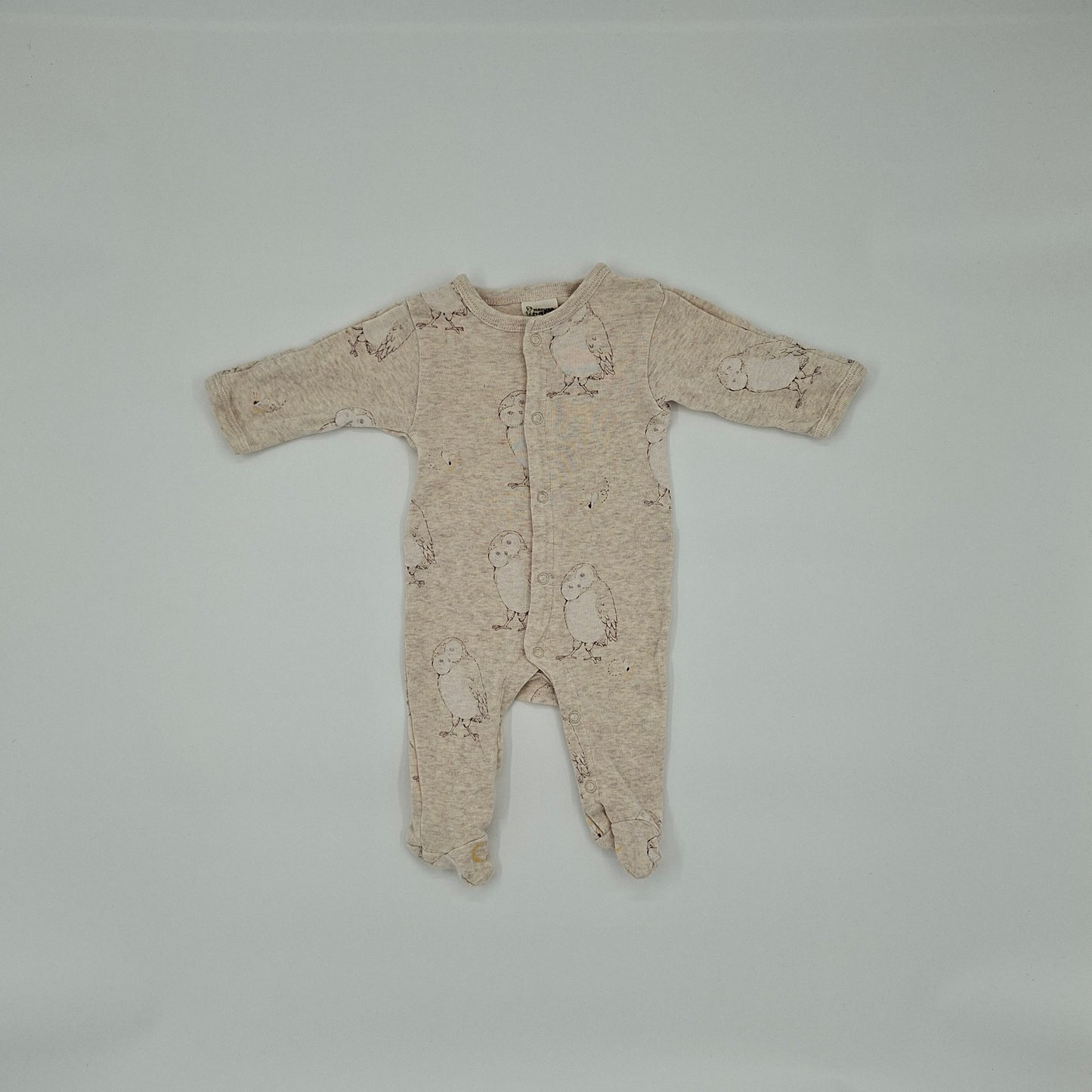 Nature Baby Owl All-in-One – Size NB