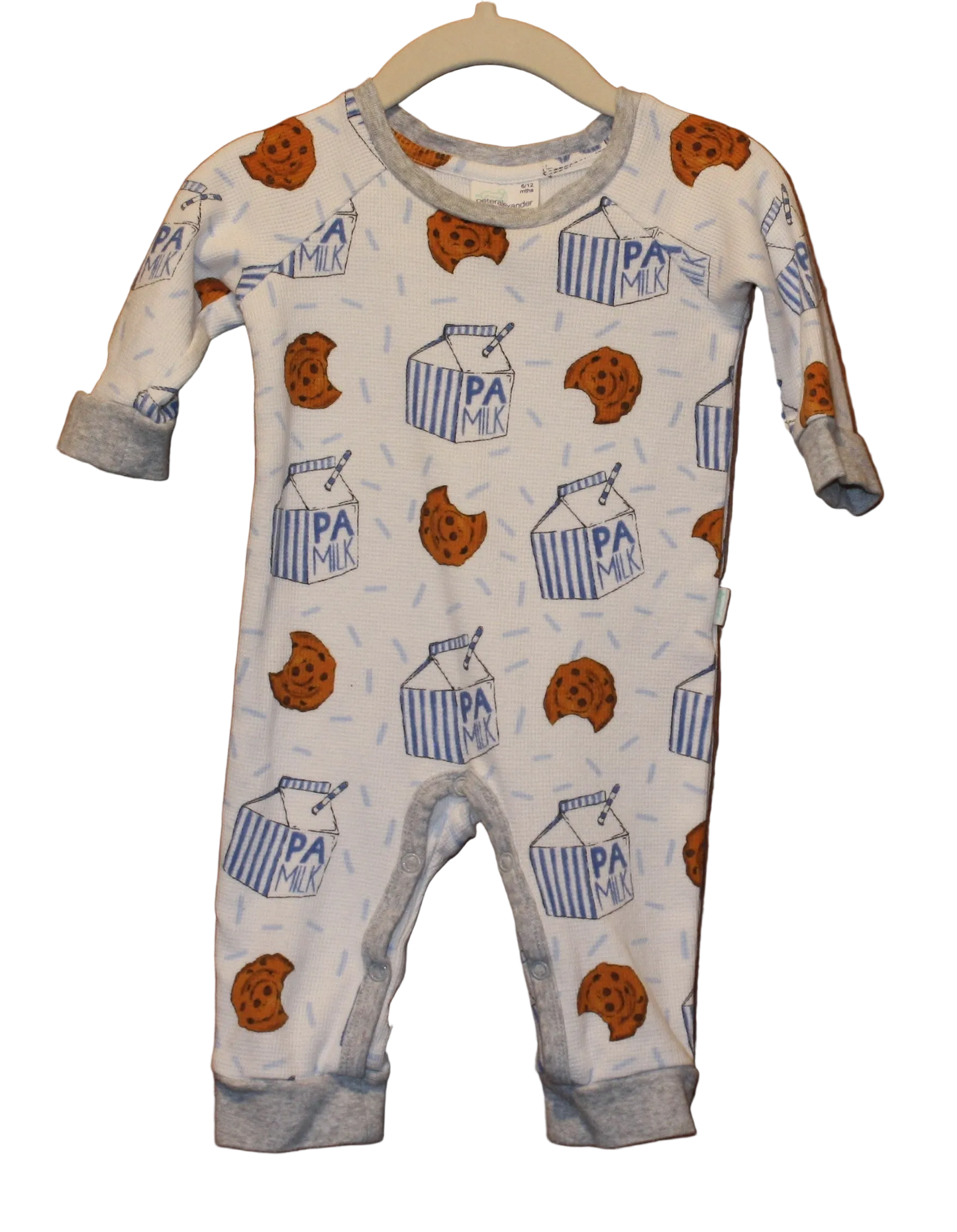 Peter Alexander Milk & Cookies Jumpsuit – Size 6–12m