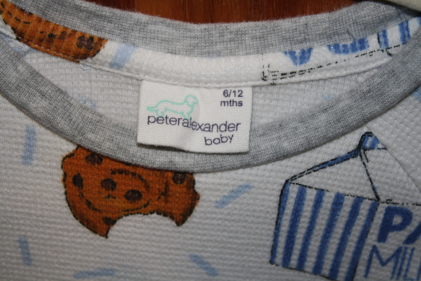 Peter Alexander Milk & Cookies Jumpsuit – Size 6–12m