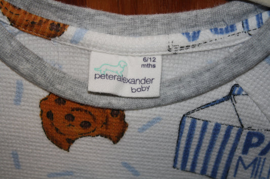 Peter Alexander Milk & Cookies Jumpsuit – Size 6–12m