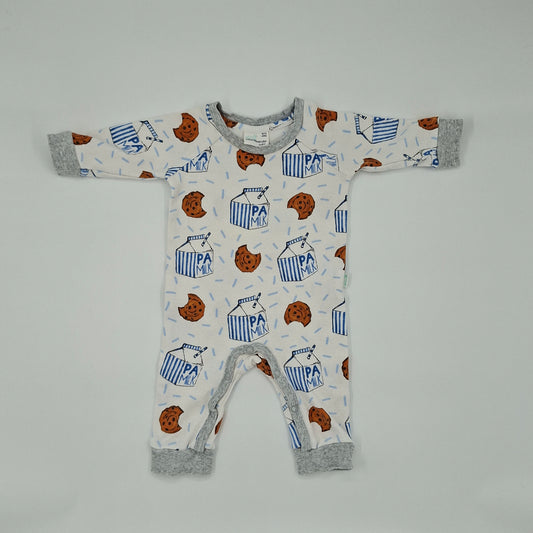 Peter Alexander Milk & Cookies Jumpsuit – Size 6–12m