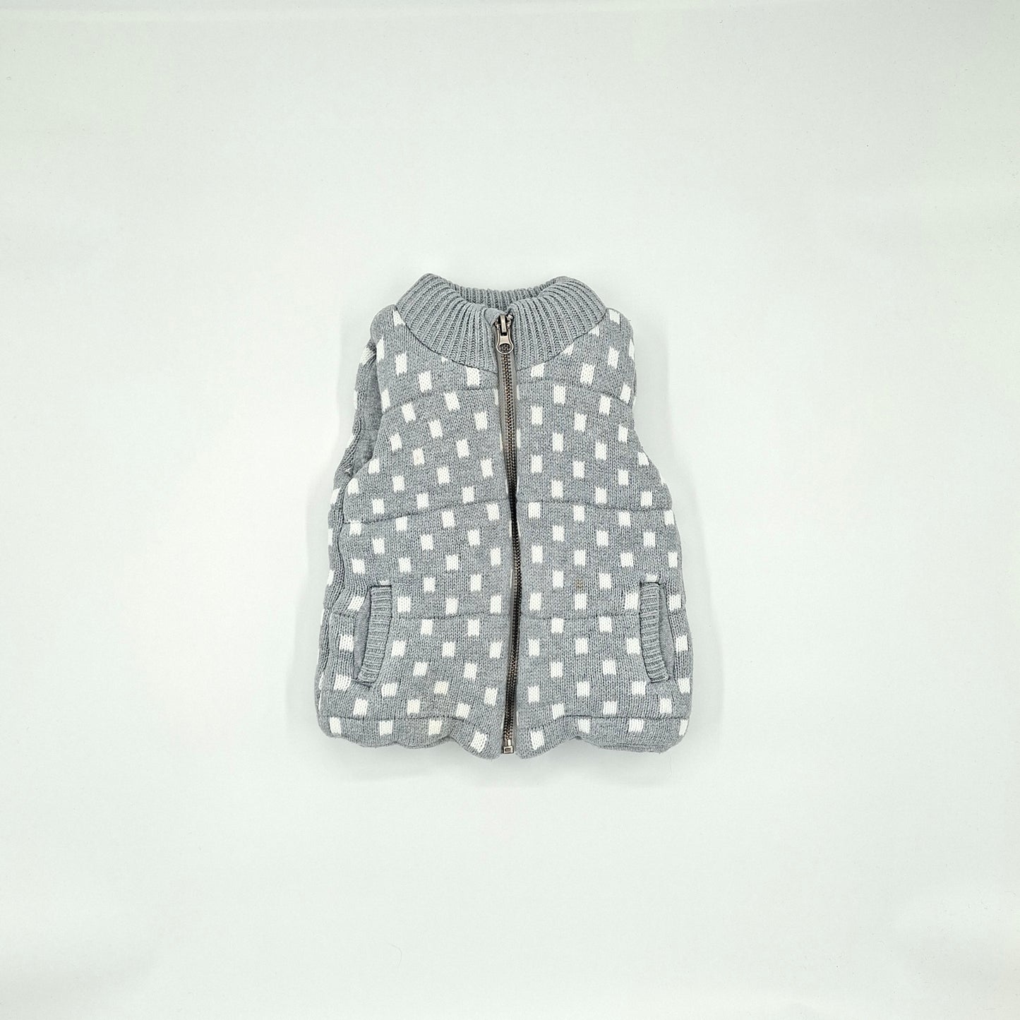 Seed Grey Vest  - Size 3 - 6