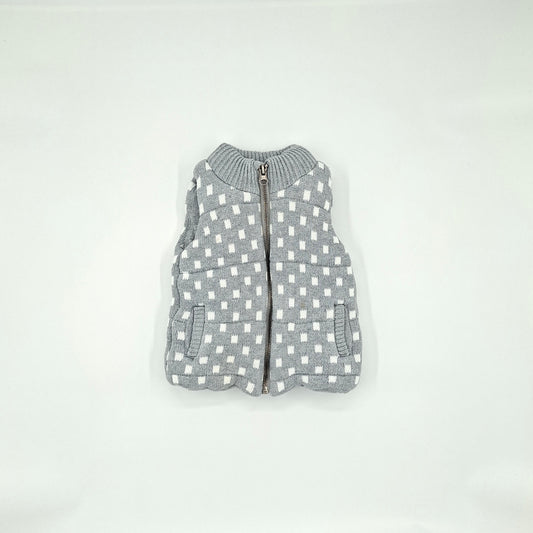 Seed Grey Vest  - Size 3 - 6