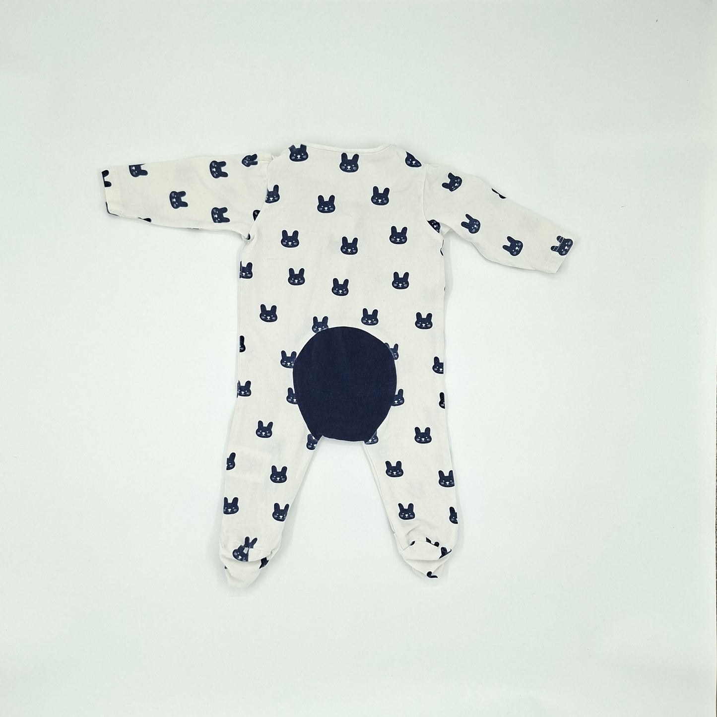 Seed White & Blue Bunny All in One – Size NB