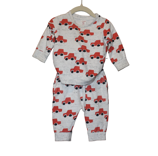 Seed Red Track Suit Set – Size 3–6m