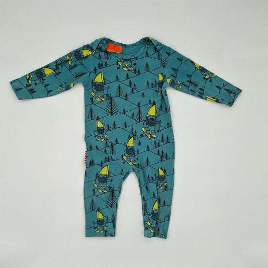 Sooki Baby Green Gnome Skiing Jumpsuit – Size 3-6m