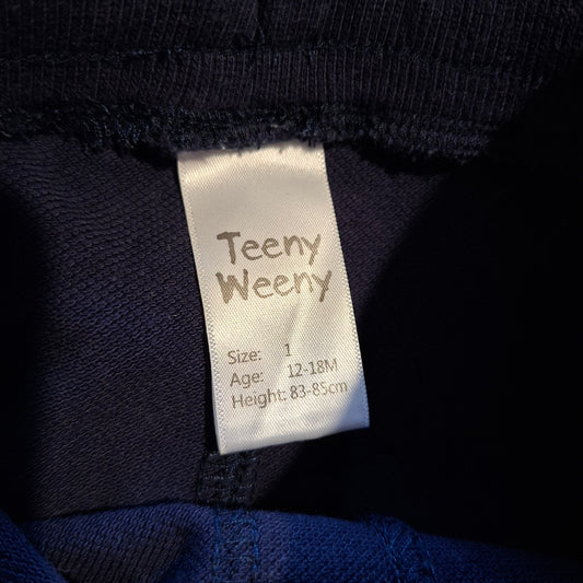 Teeny Weeny Navy Trackpants - 1Y