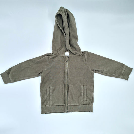 Teeny Weeny Green Hoodie - 1Y