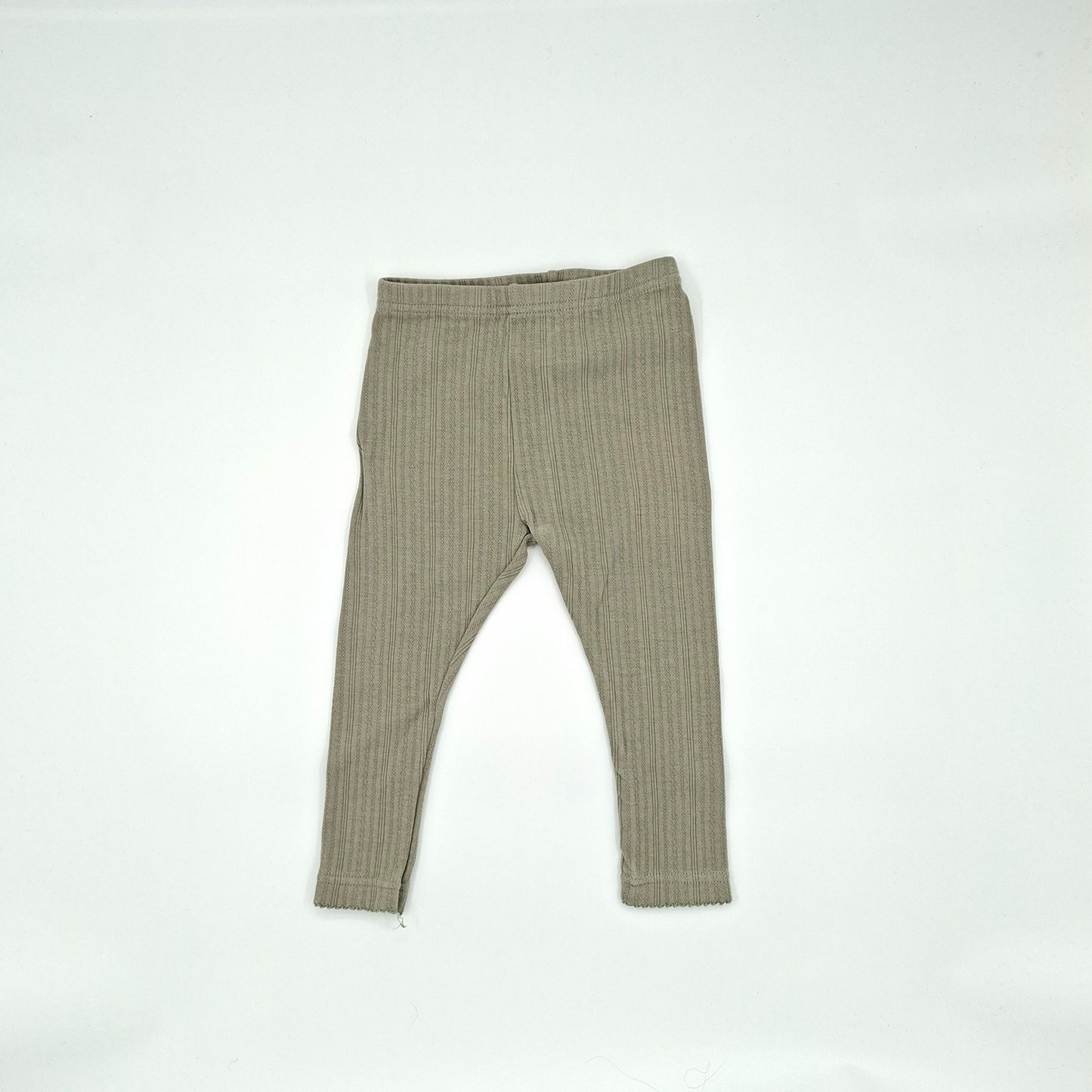Teeny Weeny Green Leggings -  Size 1Y