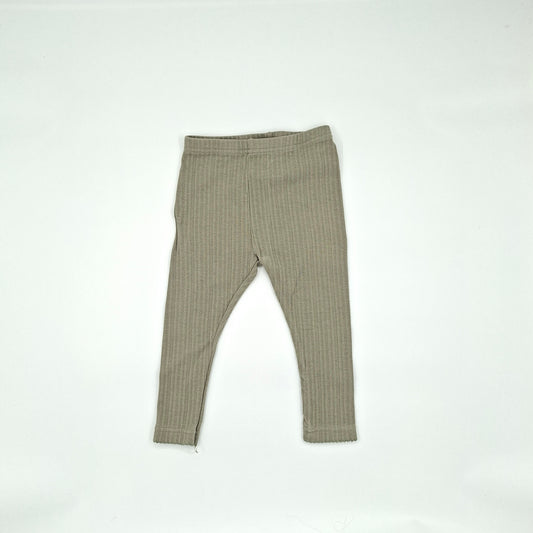 Teeny Weeny Green Leggings -  Size 1Y
