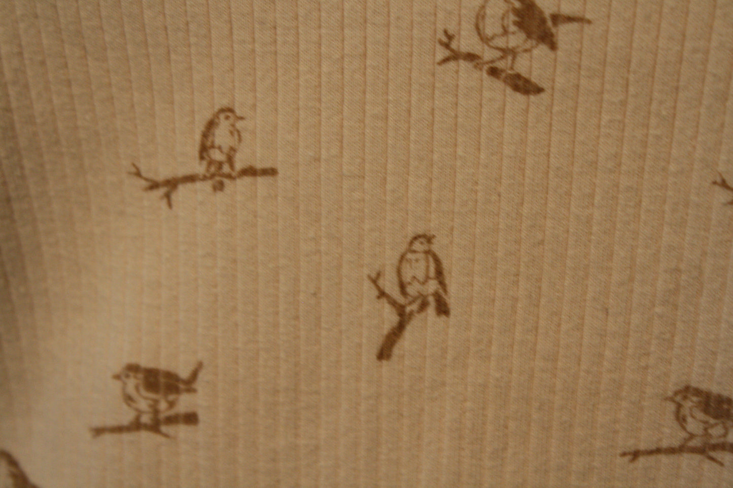 Wilson & Frenchy Pink/Peach Ribbed Long Sleeve Bodysuit – Size 0–3