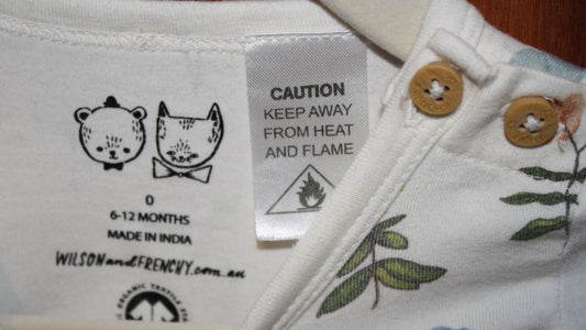 Wilson & Frenchy Floral Bodysuit – Size 6–12m