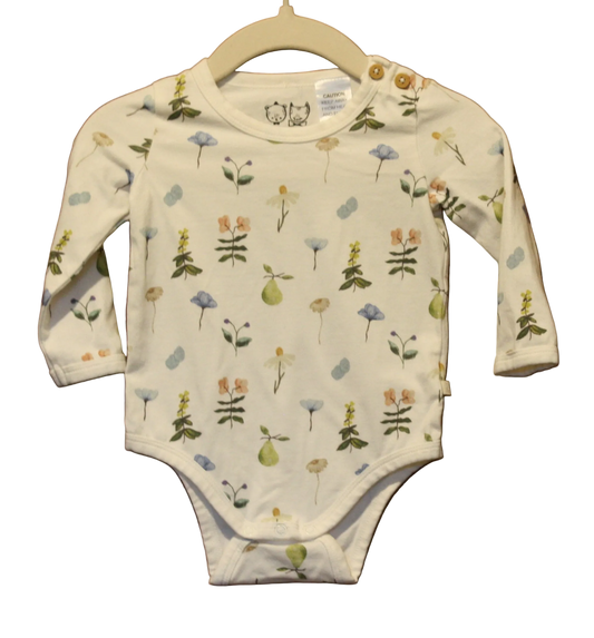Wilson & Frenchy Floral Bodysuit – Size 6–12m