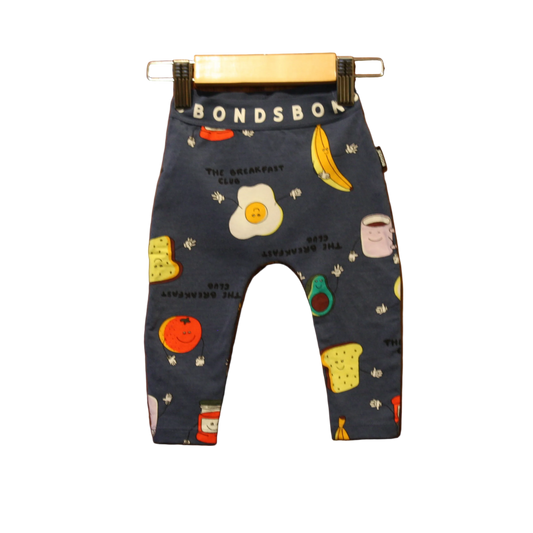 Bonds Breakfast Print Pants – Size 3-6