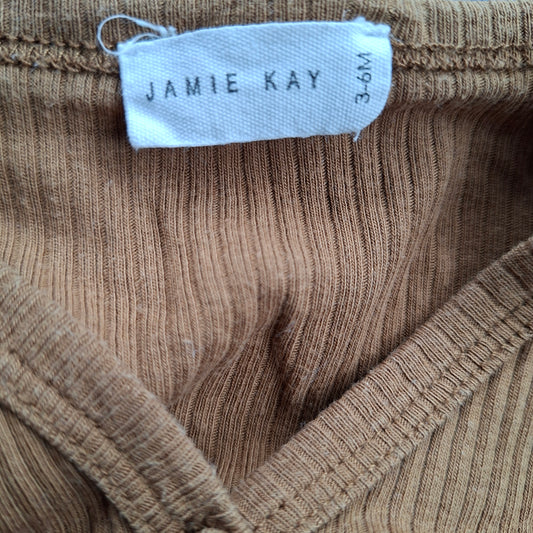 Jamie Kay Mustard Ribbed Cardigan -  Size 3- 6