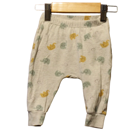 Seed Elephant Print Pants – Size 0–3